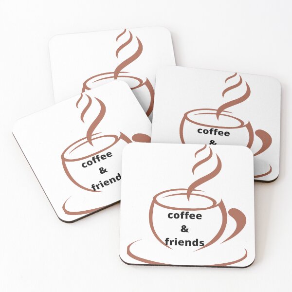Item preview, coffee and friends designed and sold by Tharindu111.