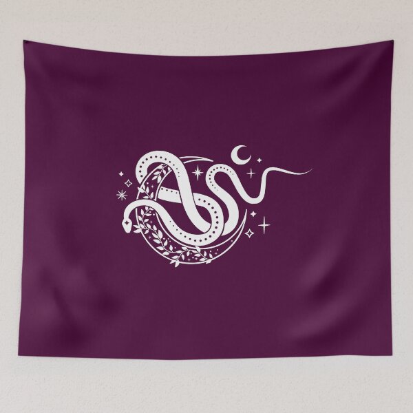 Item preview, Celestial Snake - Serpent Illustration designed and sold by Hoetoons.