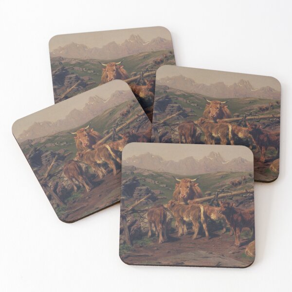 Item preview, WEANING OF THE CALVES, by Rosa Bonheur, 1879 designed and sold by ramazis.