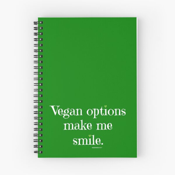 Item preview, Vegan options make me smile - Funny Vegan T-Shirt designed and sold by VEGANDOCK.