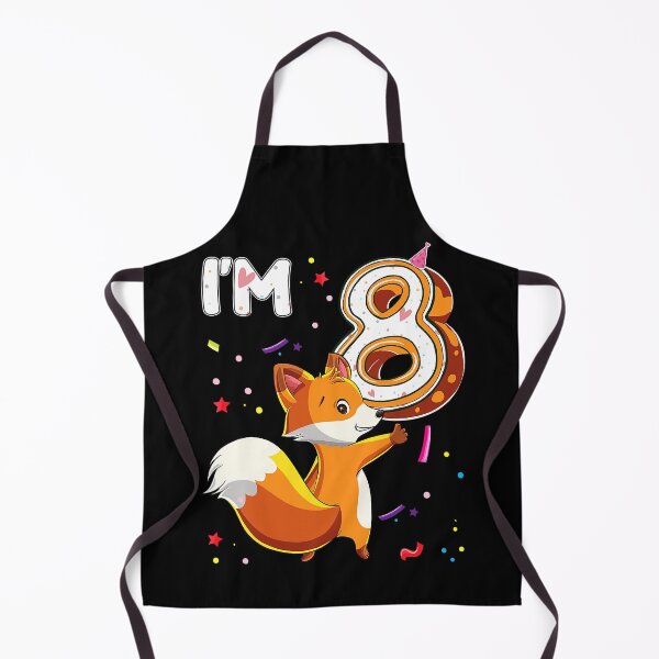Item preview, 8 Year Old Fox 8th Birthday Party Animal Fox Lover designed and sold by PerkinsAarav.