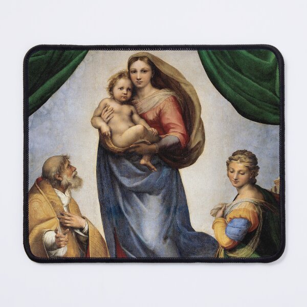 Item preview, Sistine Madonna - Raphael designed and sold by starrylite.