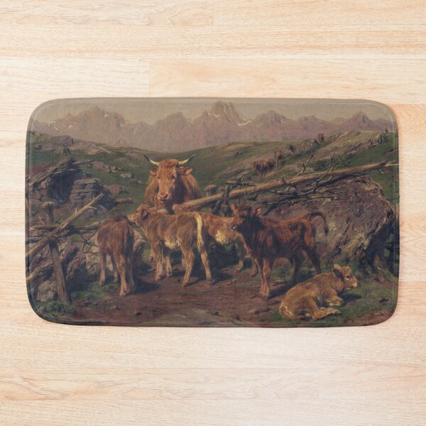 Item preview, WEANING OF THE CALVES, by Rosa Bonheur, 1879 designed and sold by ramazis.