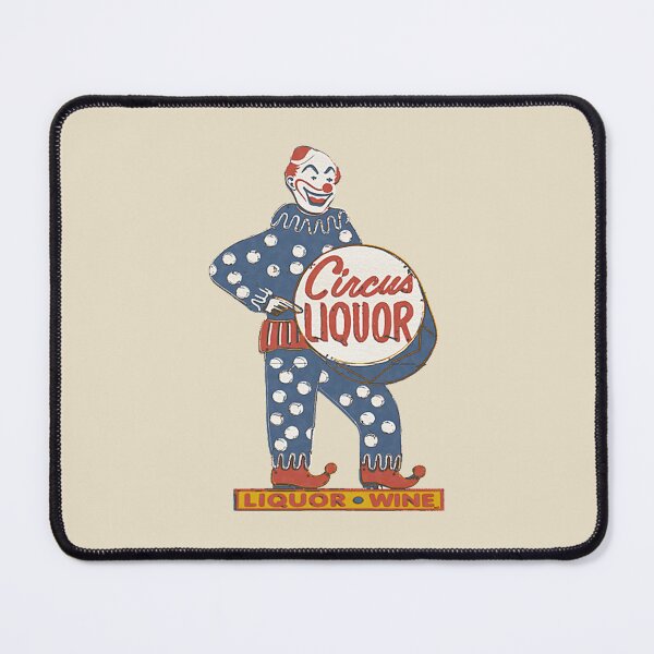 Item preview, Circus Liquor Halftone Clown Sign designed and sold by Barcocha34.