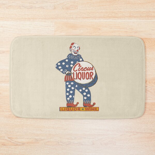 Item preview, Circus Liquor Halftone Clown Sign designed and sold by Barcocha34.