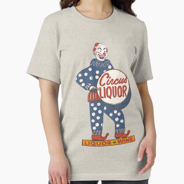 Item preview, Circus Liquor Halftone Clown Sign designed and sold by Barcocha34.