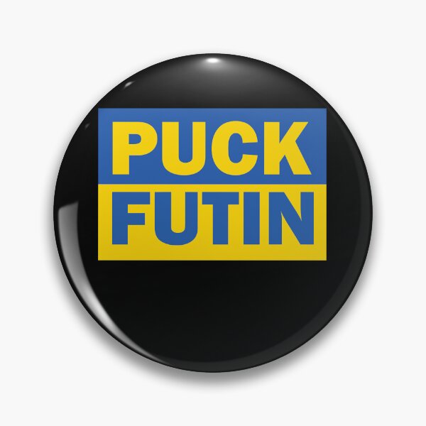 Item preview, PUCK FUTIN UKRAINE FLAG Essential  designed and sold by jezebeltakima.