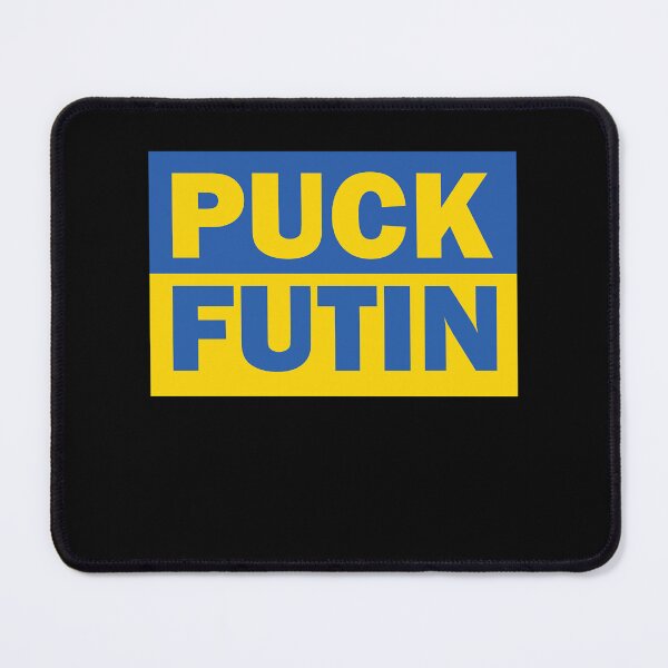 Item preview, PUCK FUTIN UKRAINE FLAG Essential designed and sold by jezebeltakima.