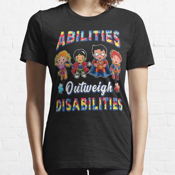 Item preview, Autism Awareness Boys Abilities Outweigh Disabilities designed and sold by JasonButki.