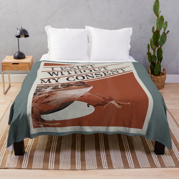 Item preview, I Exist Without My Consent Frog designed and sold by 9fashion.