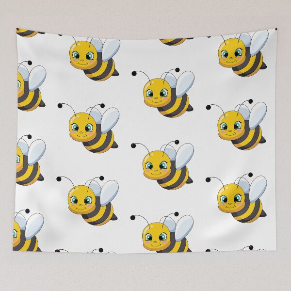 Item preview, Adorable blushing bee - smiling bee making face designed and sold by Fanatic Nerd.