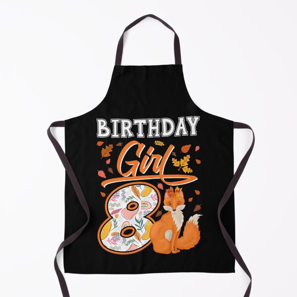Item preview, 8th Birthday Girl Fox Lover 8 Year Old Birthday Fox Zoo Wolf designed and sold by PerkinsAarav.