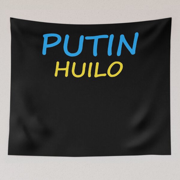 Item preview, Putin Huilo - Slava Ukraini - the Fight Is Here Flag Pride Vintage-Slava Ukraini - Volodymyr Zelensk designed and sold by jezebeltakima.