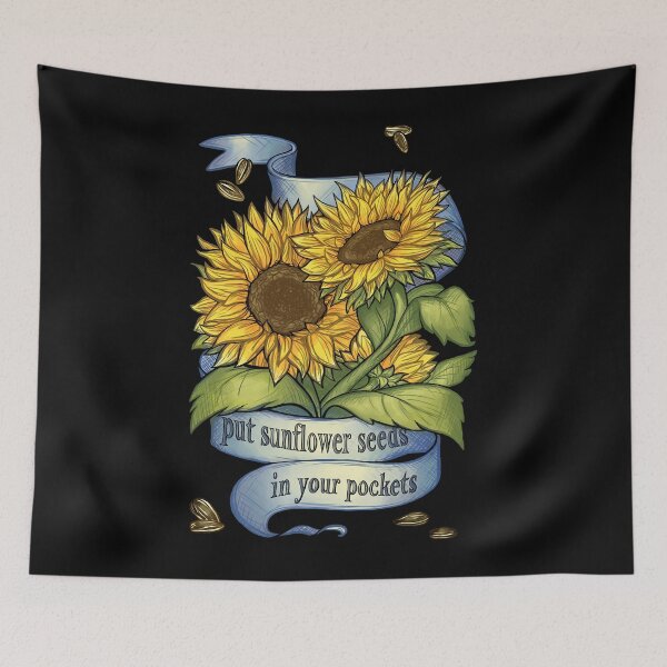 Item preview, Put Sunflower Seeds in Your Pockets  designed and sold by jezebeltakima.