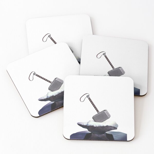 Item preview, Mjolnir in the Stone  designed and sold by JessicaZercho.