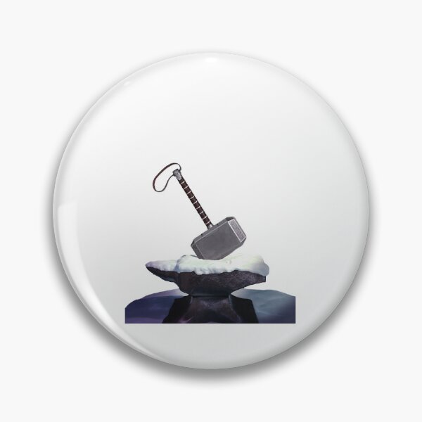 Item preview, Mjolnir in the Stone  designed and sold by JessicaZercho.