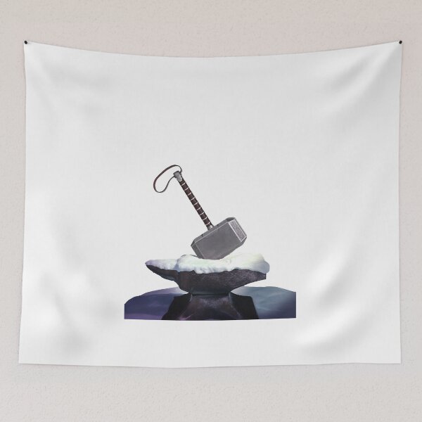 Item preview, Mjolnir in the Stone  designed and sold by JessicaZercho.