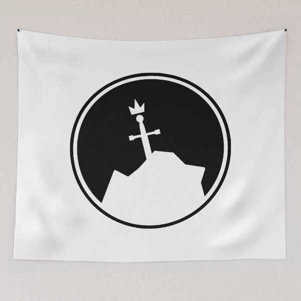 Item preview, Sword in The Stone Silhouette Inverted  designed and sold by JessicaZercho.