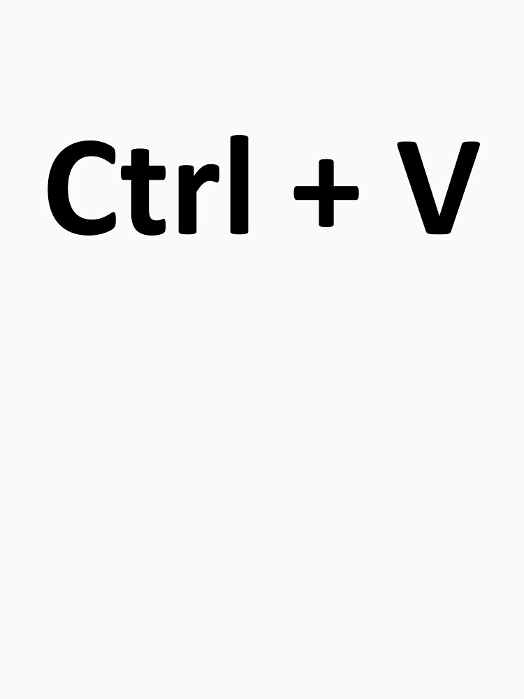 Ctrl C Ctrl V Copiar Pegar gemelos de TheShirtYurt