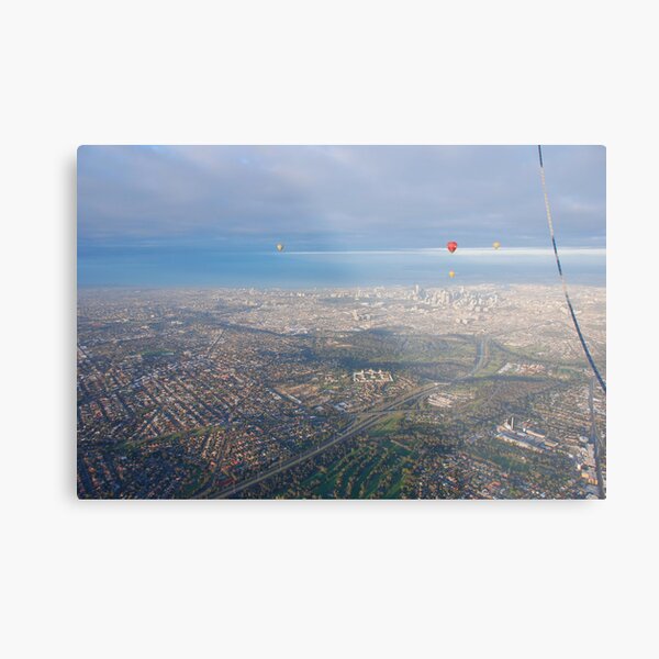 RedBubble Over GreenWedge, Metal Print