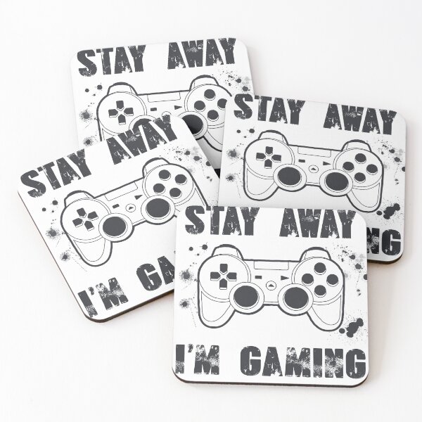 Item preview, Stay Away I'm Gaming Design for all people loving videogame designed and sold by Goliardika-Shop.