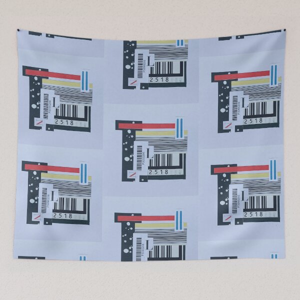 Artikelvorschau, Bar codes abstract collage entworfen und verkauft von veraD58.