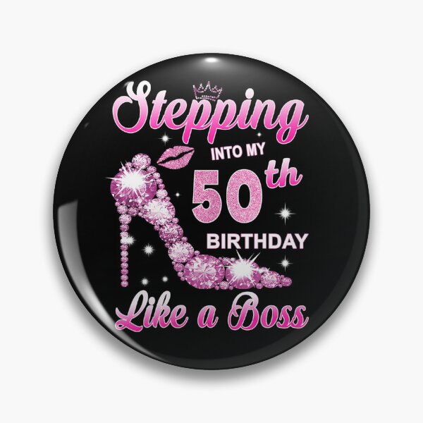 Item preview, Stepping Into My 50 Birthday Like A Queen 50 Year Old Gifts  designed and sold by TrampusWats.