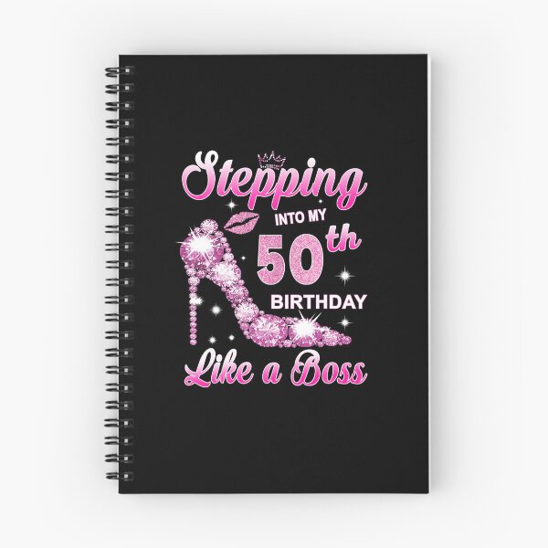 Item preview, Stepping Into My 50 Birthday Like A Queen 50 Year Old Gifts  designed and sold by TrampusWats.