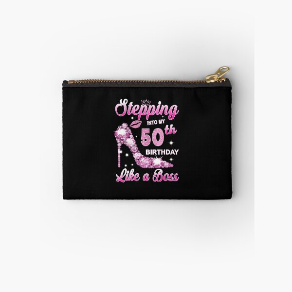 Item preview, Stepping Into My 50 Birthday Like A Queen 50 Year Old Gifts  designed and sold by TrampusWats.
