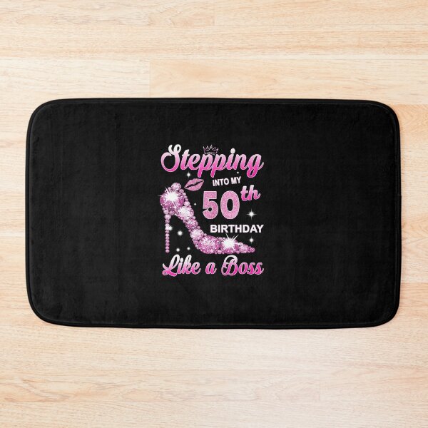 Item preview, Stepping Into My 50 Birthday Like A Queen 50 Year Old Gifts  designed and sold by TrampusWats.
