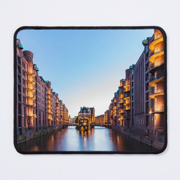 Item preview, Moated castle in the Speicherstadt in Hamburg designed and sold by dieterich.