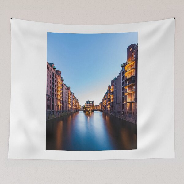 Item preview, Moated castle in the Speicherstadt in Hamburg designed and sold by dieterich.