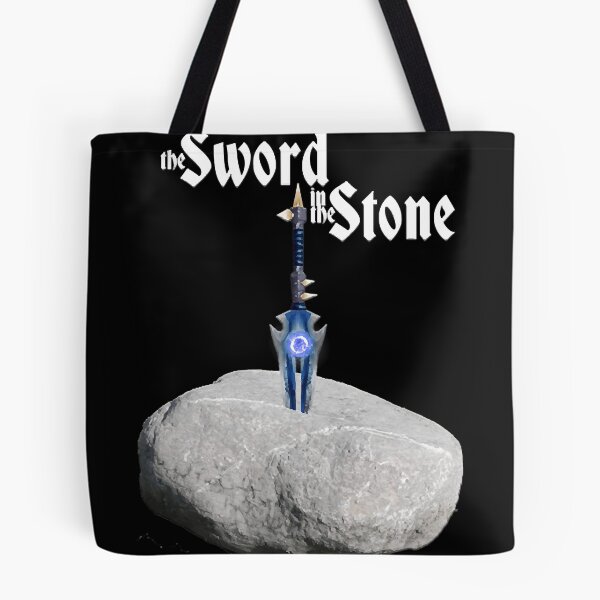 Item preview, The Sword In The Stone - Thunderfury - WoW Classic - White Writing  designed and sold by JessicaZercho.