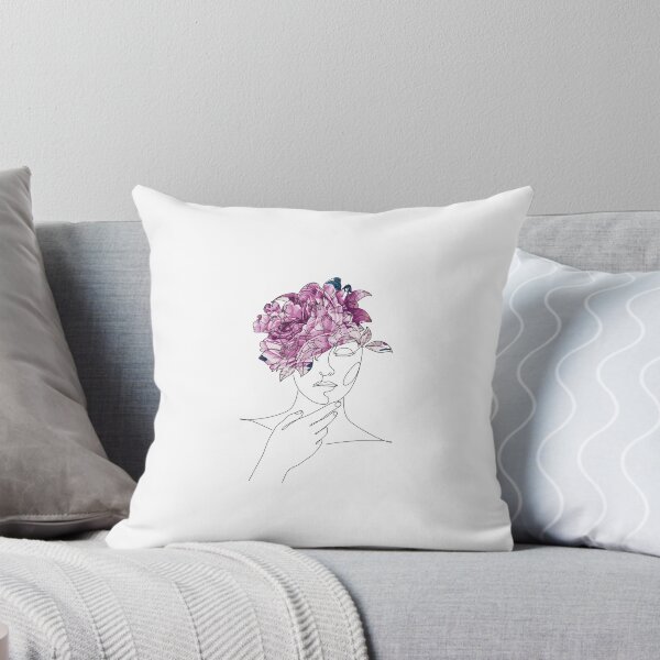 Item preview, Lady Head Flowers designed and sold by DeepJo.