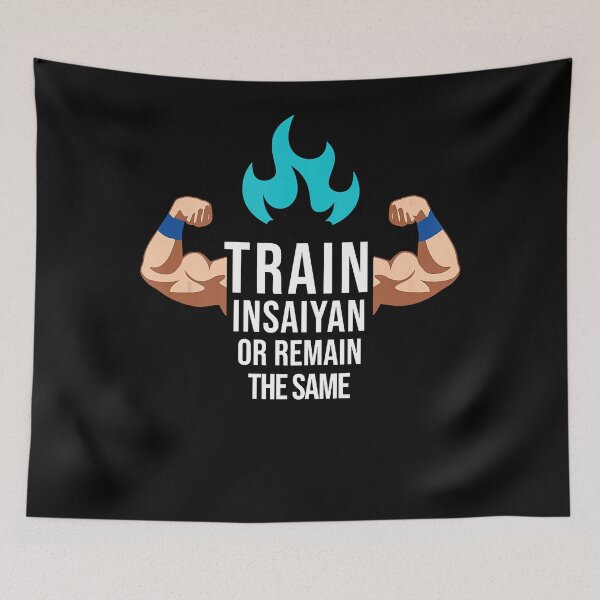 Item preview, Train Insaiyan Or Remain The Same Anime Gym Bodybuilding  designed and sold by rileyamiy.