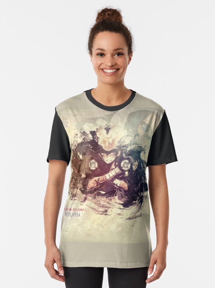 Alternate view of Katekyo hitman reborn Graphic T-Shirt