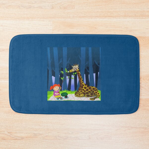 Item preview, Picnic with a Girl and a Giraffe designed and sold by MyParadiseGifts.