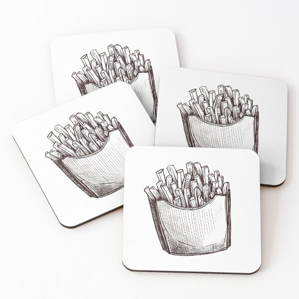 Item preview, Fries, I love fries, Potato, I love potatoes, Funny Food designed and sold by MelanieMerches.