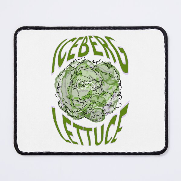 Item preview, ICERBERG LETTUCE water colour and graphic text  designed and sold by huuthong199.