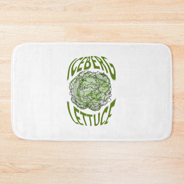 Item preview, ICERBERG LETTUCE water colour and graphic text  designed and sold by huuthong199.