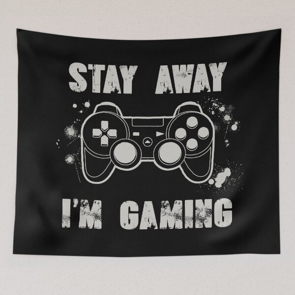 Item preview, Stay Away I'm Gaming Design for all people loving videogame designed and sold by Goliardika-Shop.