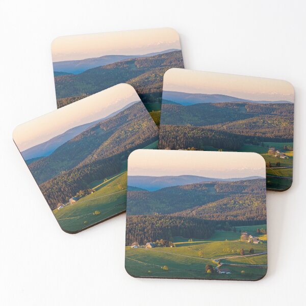 Item preview, Forest and Black Forest houses in the Black Forest near Schauinsland designed and sold by dieterich.
