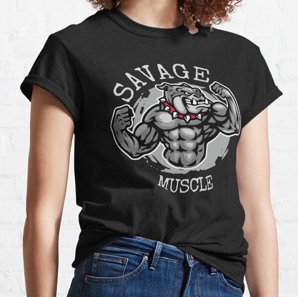 muscle dog shirt