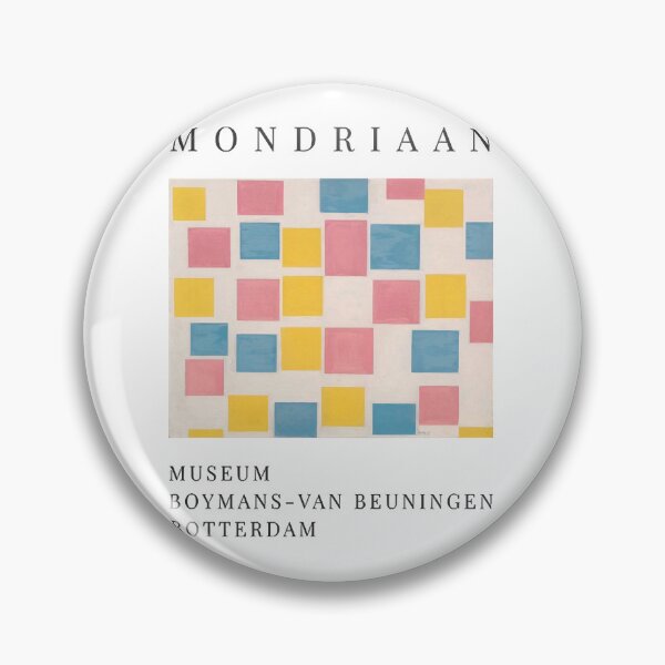 Artikelvorschau, Piet Mondrian Ausstellung Kunstplakat 1986 - Komposition mit Farbfeldern entworfen und verkauft von huuthong199.