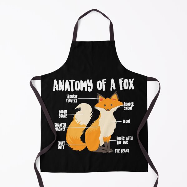 Item preview, Anatomy Of A Fox Cute Sweet Carnivore Funny Animal Gift designed and sold by PerkinsAarav.