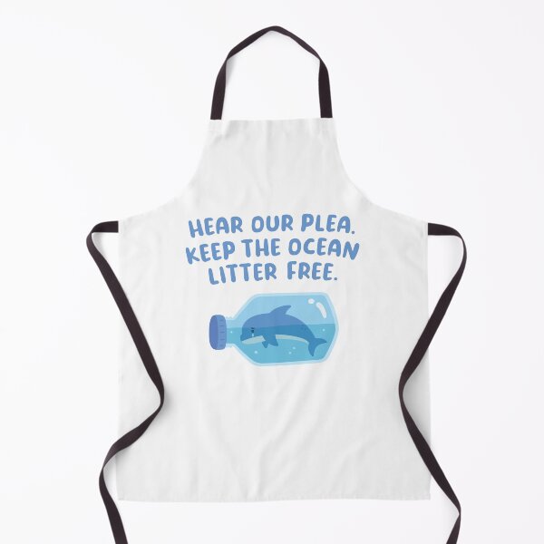 Item preview, Sad Dolphin Trapped In Bottle, Keep The Ocean Litter Free designed and sold by rustydoodle.