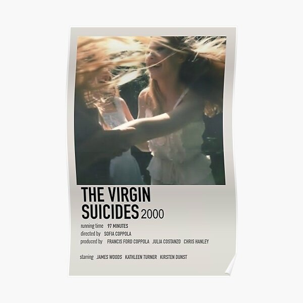 The Virgin Suicides Minimalist Poster
