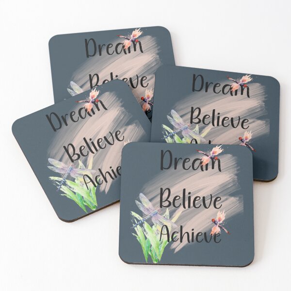 Item preview, Believe Achieve Succeed - BEST Dragonfly EVER - i love you Dragonfly gift    designed and sold by MagicNatureds.