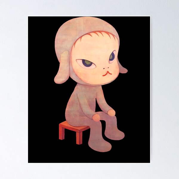 Item preview, Day Gift For Yoshitomo Nara Pop Art Tshirt Oshitomo Art Sticker designed and sold by Cassandra2016.