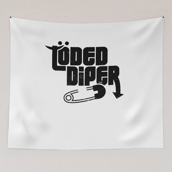Item preview, Funny Loded Diper Parents black designed and sold by GREGORY-SHOE.